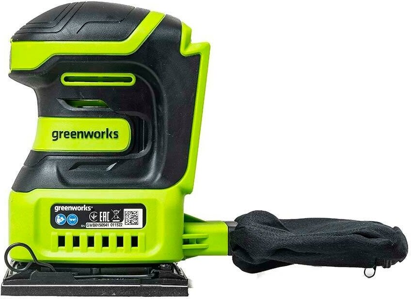 Шлифмашина полировальная аккумуляторная Greenworks G24SS14 (3100507) d140 мм