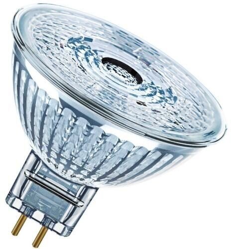 Лампа OSRAM LED Value GU5.3 MR16 220В 10Вт, светодиодная LED, 800 лм, эквивалент 75Вт, тёплый свет 3000К