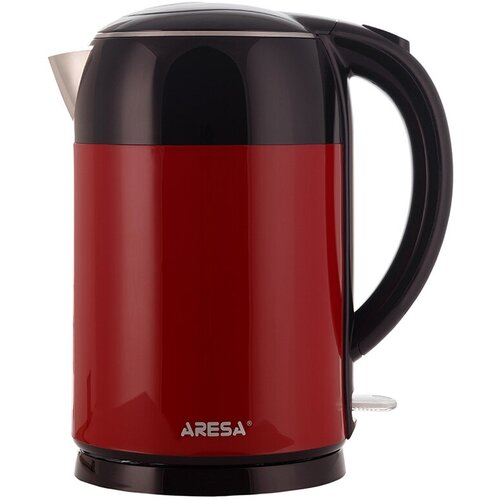 Чайник Aresa AR-3450 (1,7 л, 1800 Вт, двойные стенки, красный)