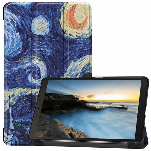 Чехол Smart Case для Samsung Galaxy Tab A 8.0 (2019) SM-T290, SM-T295 (Starry Sky) new case for samsung galaxy tab a 8 0 2019 t290 sm t290 sm t295 t297 leather folding flip stand cover soft silicone