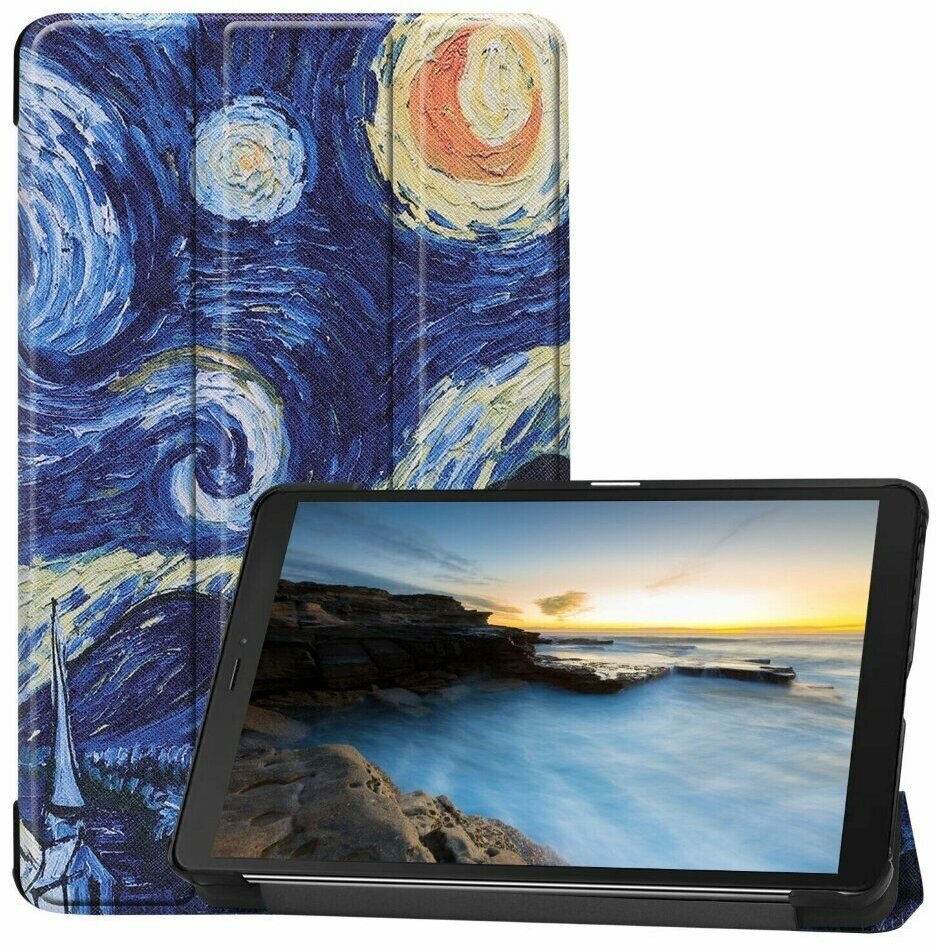 Чехол Smart Case для Samsung Galaxy Tab A 8.0 (2019) SM-T290 SM-T295 (Starry Sky)
