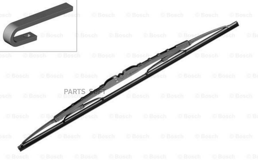 BOSCH 3397004672 Щетки стеклоочистителя ECO 550x1 ALFA ROMEO: 145 1.4 i.e. 16V T.S./1.6 i. e. 16V T. S./1.8 i. e. 16V/1.8 i. e. 16V T. S./1.9 JTD/1.9 TD/2.0 16V Quadrifoglio/2.0 16V T. S. 94-