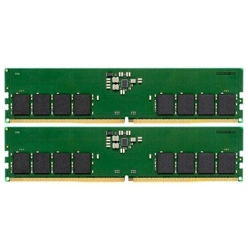 Kingston Память оперативная Kingston 32GB 4800MHz DDR5 Non-ECC CL40 DIMM Kit of 2 1Rx8 1609000₽