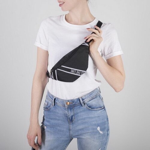 фото Сумка поясная зфтс, черный