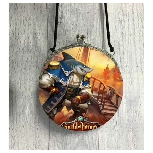 фото Сумка круглая по игре guild of heroes, гильдия героев №7 migom