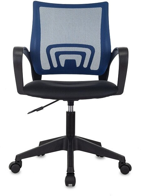 Компьютерное офисное кресло RIDBERG CH-695 синие / Детское кресло с подлокотниками на колесах / Стул компьютерный для руководителя - фотография № 8