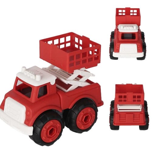 Конструктор OKKID DIY Assembling Fire Engine 1071 Пожарная машина, 48 дет. okkid diy assembling fire engine 1070 пожарная машина 48 дет