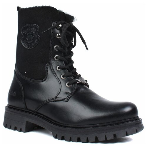 фото Ботинки берцы dockers , размер 40 , черный