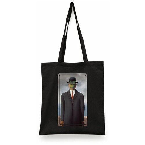 фото Сумка шоппер каждому своё, черный