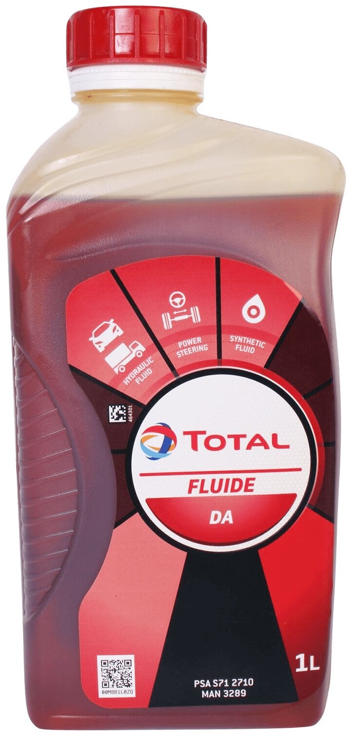 Гидравлическая жидкость TOTAL FLUIDE DA