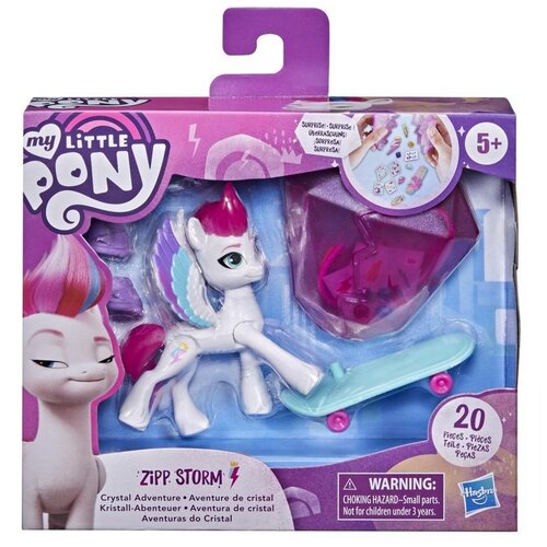 фото Игровой набор my little pony crystal adventure zipp storm f2452