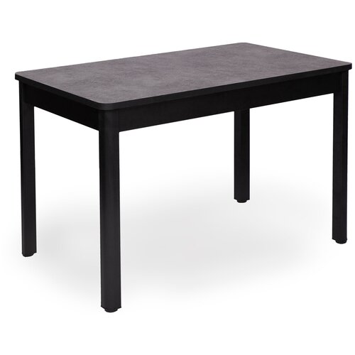 Стол нераздвижной гранд-с, 110х69, бетон, черный