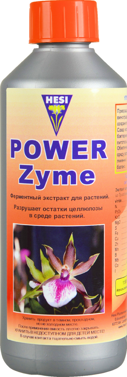 Удобрение для растений Hesi Power Zyme 500мл, Ферментный экстракт для растений, питание корней