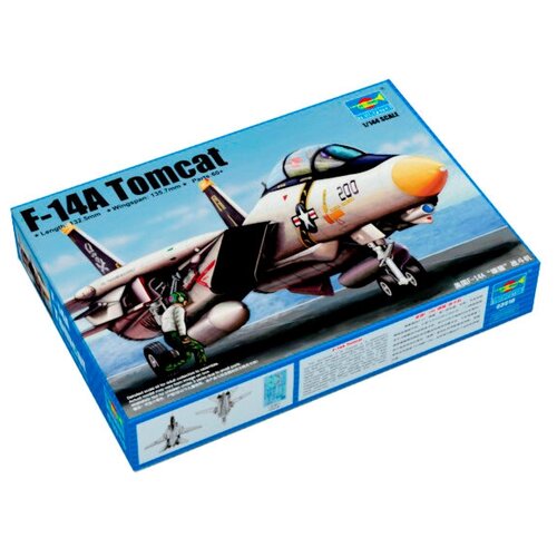 Сборная модель Trumpeter F-14A Tomcat (03910) 1:144 сборная модель истребителя revell f 14a tomcat