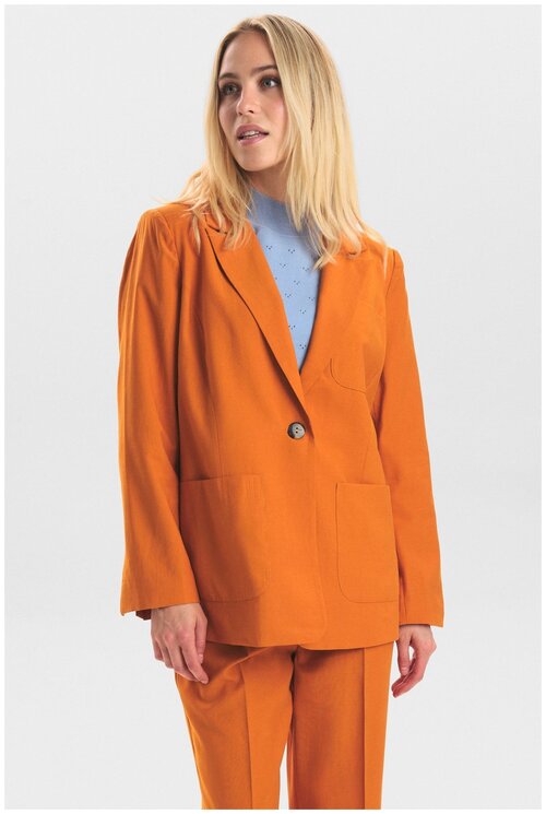 Пиджак NUMPH, размер S, оранжевый