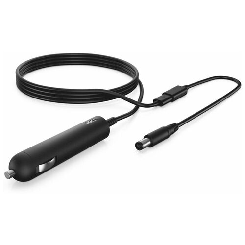 фото Блок питания 65w для ноутбуков делл . power supply: auto/ air adapter 65w usb-c (450-afle) dell