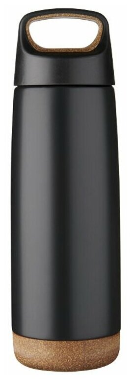 Спортивная медная бутылка с вакуумной изоляцией Valhalla объемом 600 мл, черный - фотография № 2