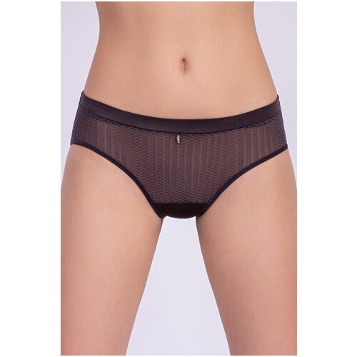 фото Milavitsa трусы слипы средней посадки classic elegant, размер 98, эспрессо