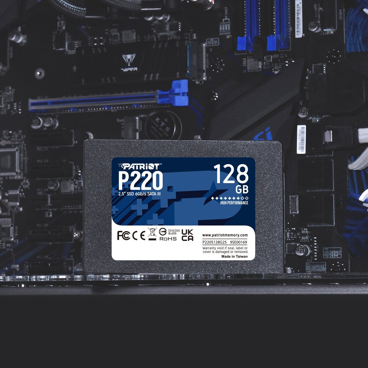 Накопитель SSD 2.5" Patriot 128GB P220 (P220S128G25) Patriot Memory - фото №3