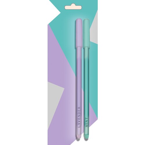 ЭКСМО Набор ручек Color pens (978-5-04-108147-8), cиний цвет чернил, 2 шт.