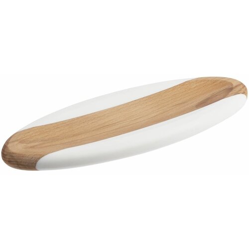 Декоративное блюдо Baumstein, 29,3х11,2х1,7 см; упаковка: 30,5х12,1х2,7 см, дерево, бук; искусственный камень