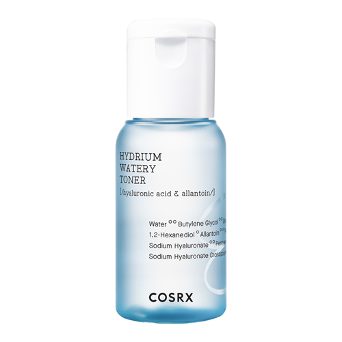 COSRX Hydrium Watery Toner (Тонер для лица с гиалуроновой кислотой), 50 мл cosrx hydrium watery toner тоник на водной основе 150 мл 5 07 жидк унций