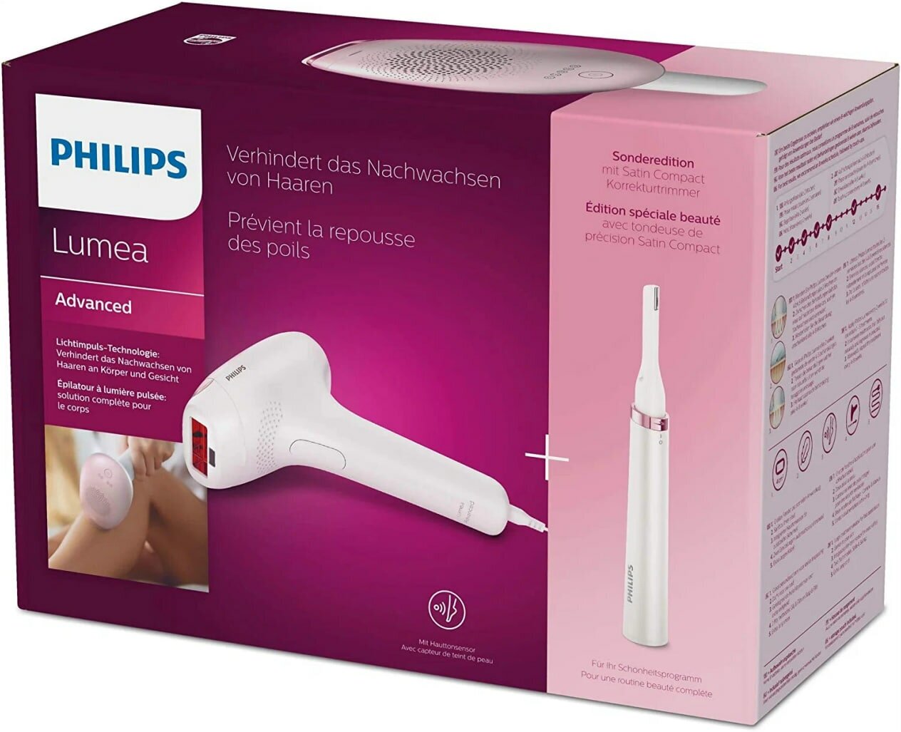 Фотоэпилятор Philips Lumea Advanced BRI920/00 - фотография № 19