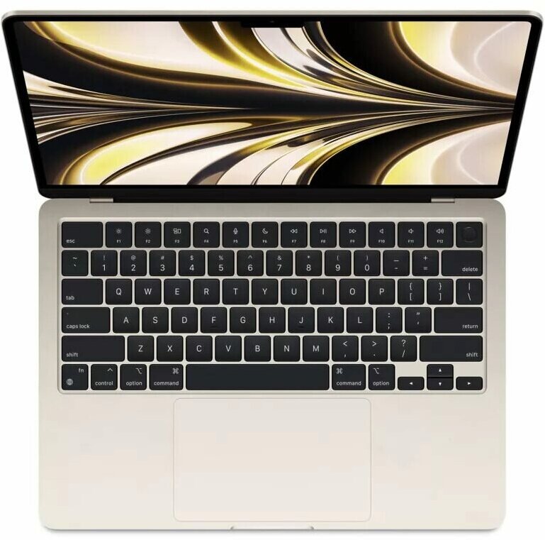 Ноутбук Apple MacBook Air 13 2022 Starlight MLY13 Apple M2 / 13.6 / 2560x1664 / 8GB / 256GB / Apple graphics 8-core / macOS — фото 1