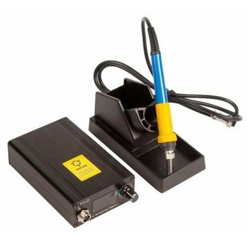 Паяльная станция OEM DSS-T12D-O процессорная 72W для работы со сменными жалами HAKKO T12T2 Series 590900₽