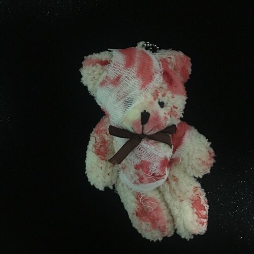 Брелок / Мягкая игрушка Раненый Кровавый Медведь / Мишка