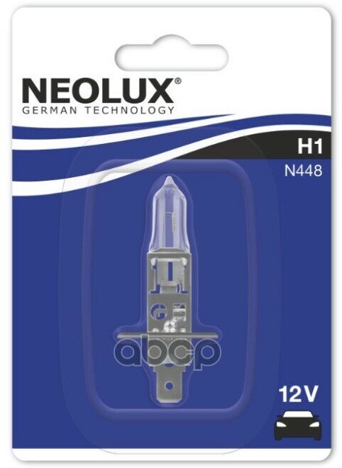 Лампа 12V H1 55W P14.5s 3200K 1550Лм Блистер (1Шт.) Standard Neolux Neolux арт. N448-01B