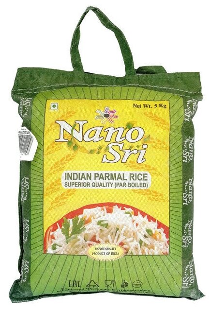 Рис Басмати Пармал Nano Sri, 5 кг