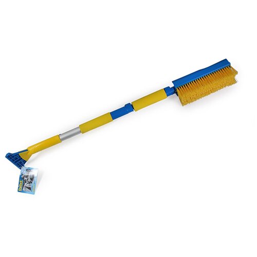 Автомобильная щетка для снега со скребком, с водосгоном DolleX 44 см.