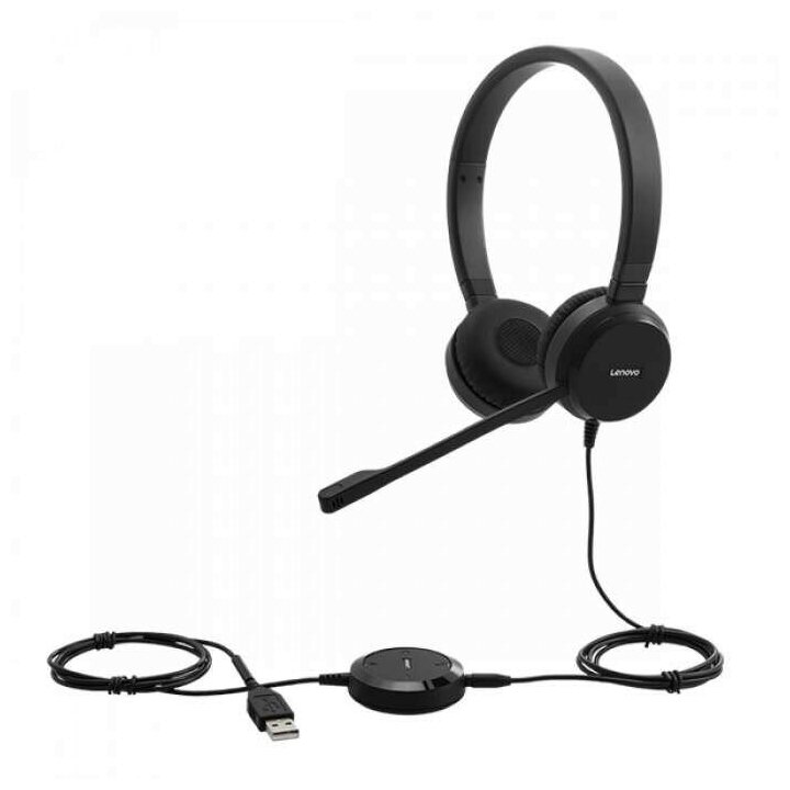 Lenovo Pro Wired Stereo VOIP Headset