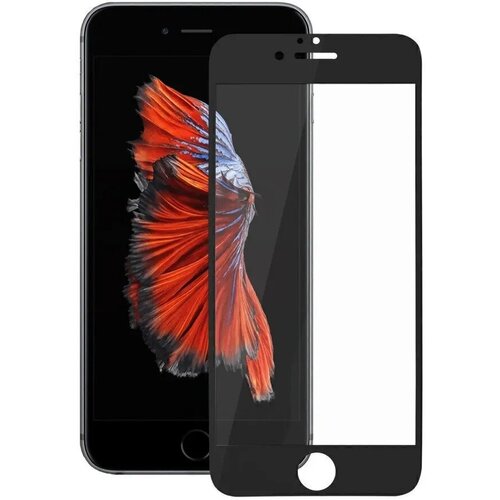 Защитное стекло Borasco Full Glue для смартфона Apple iPhone 7/8/SE 2020, черный защитное стекло 3d iphone 7 8 13052 borasco