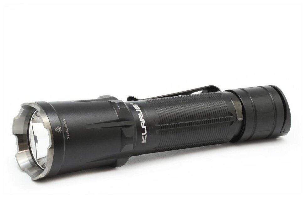 Тактический фонарь Klarus XT11GT Pro V2.0, 1 x 18650, диод Luminus SST-70, 410 метров, 3300 люмен (Комплект)