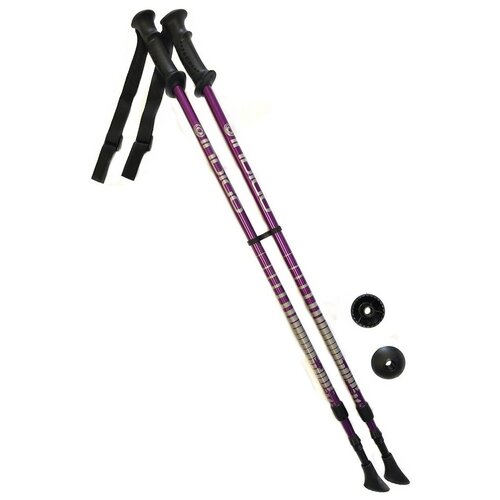 фото Палки indigo sl-1-2 85-135cm 2 секции purple