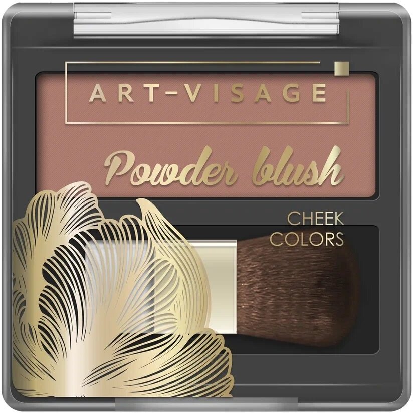 ART-VISAGE Румяна "POWDER BLUSH" 303 cacao