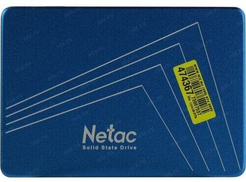Внутренний SSD-накопитель Netac N535S 240GB 2,5” SATA-III, 3D TLC, Синий NT01N535S-240G-S3X - фото №14