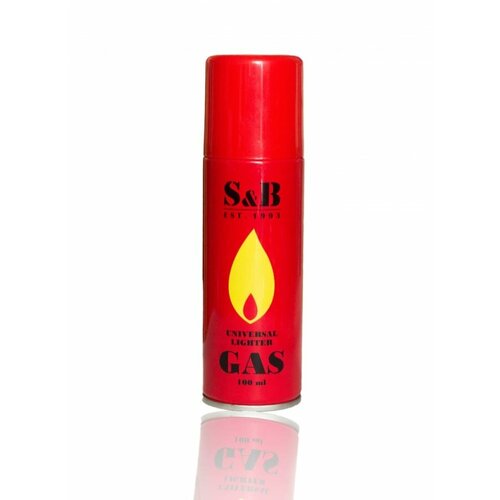 S&B Газ для зажигалок 100 мл. объем 140см3 ГС 003