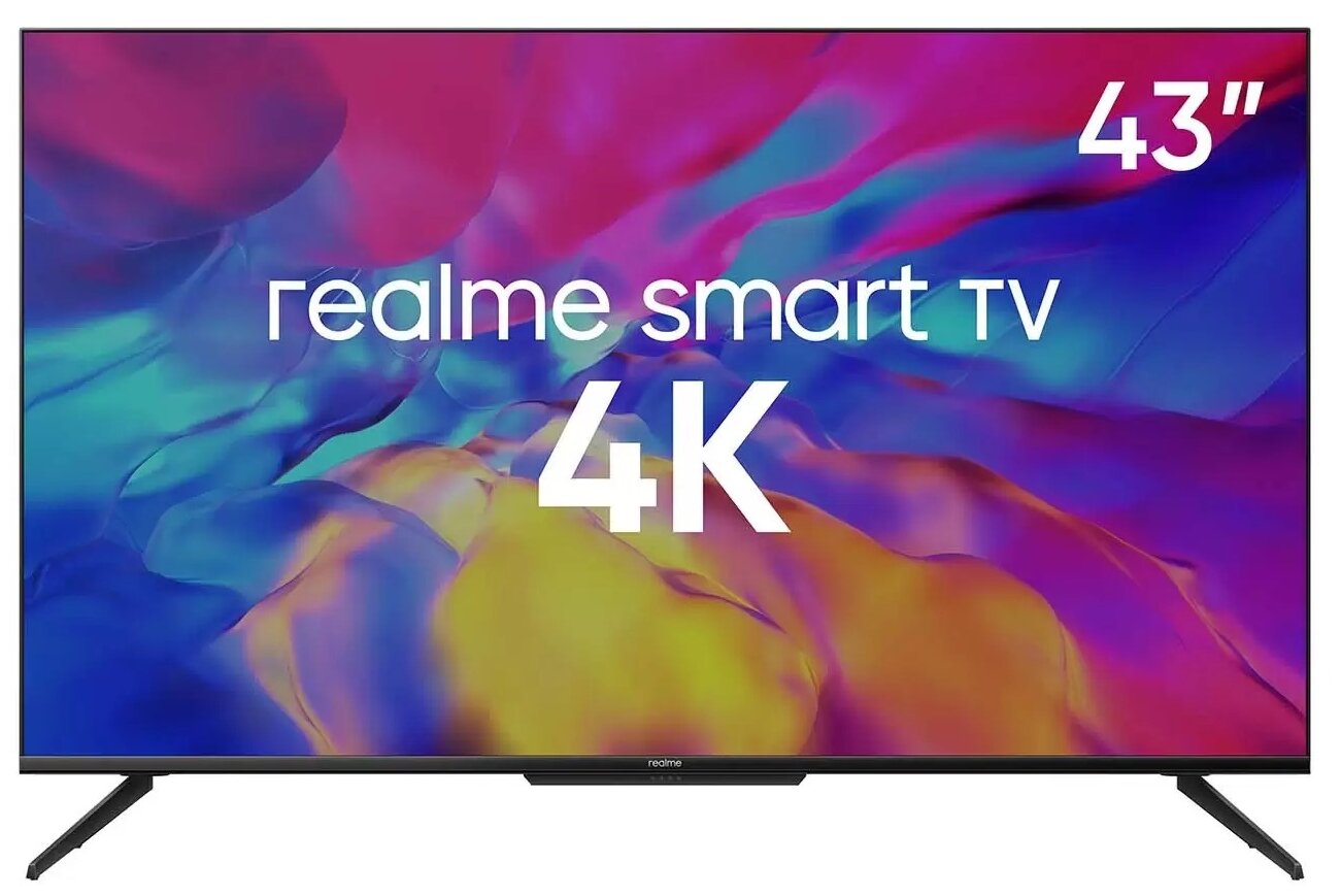 43" Телевизор realme TV 43 RMV2004 MVA, черный