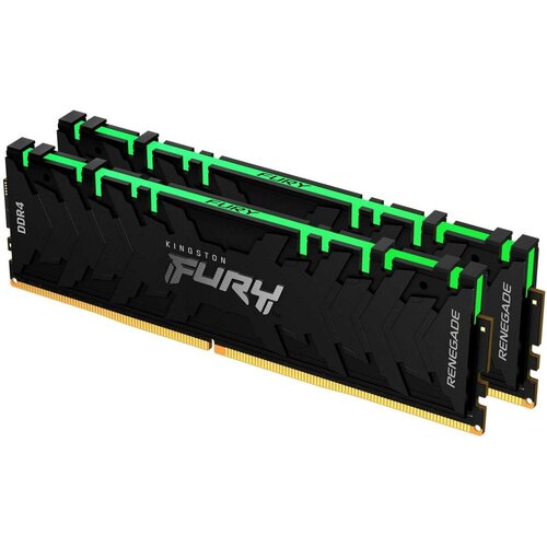Оперативная память для компьютера Kingston FURY Renegade RGB DIMM 64Gb DDR4 3200 MHz KF432C16RBAK264 2044900₽
