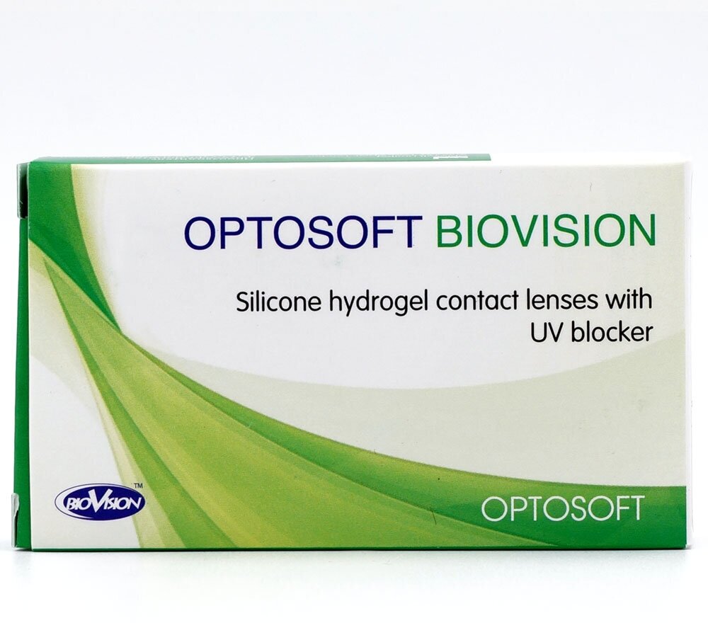 Контактные линзы Optosoft Biovision (Оптософт Биовижн) (3 линзы) -1.50 R.8.6, ежемесячные