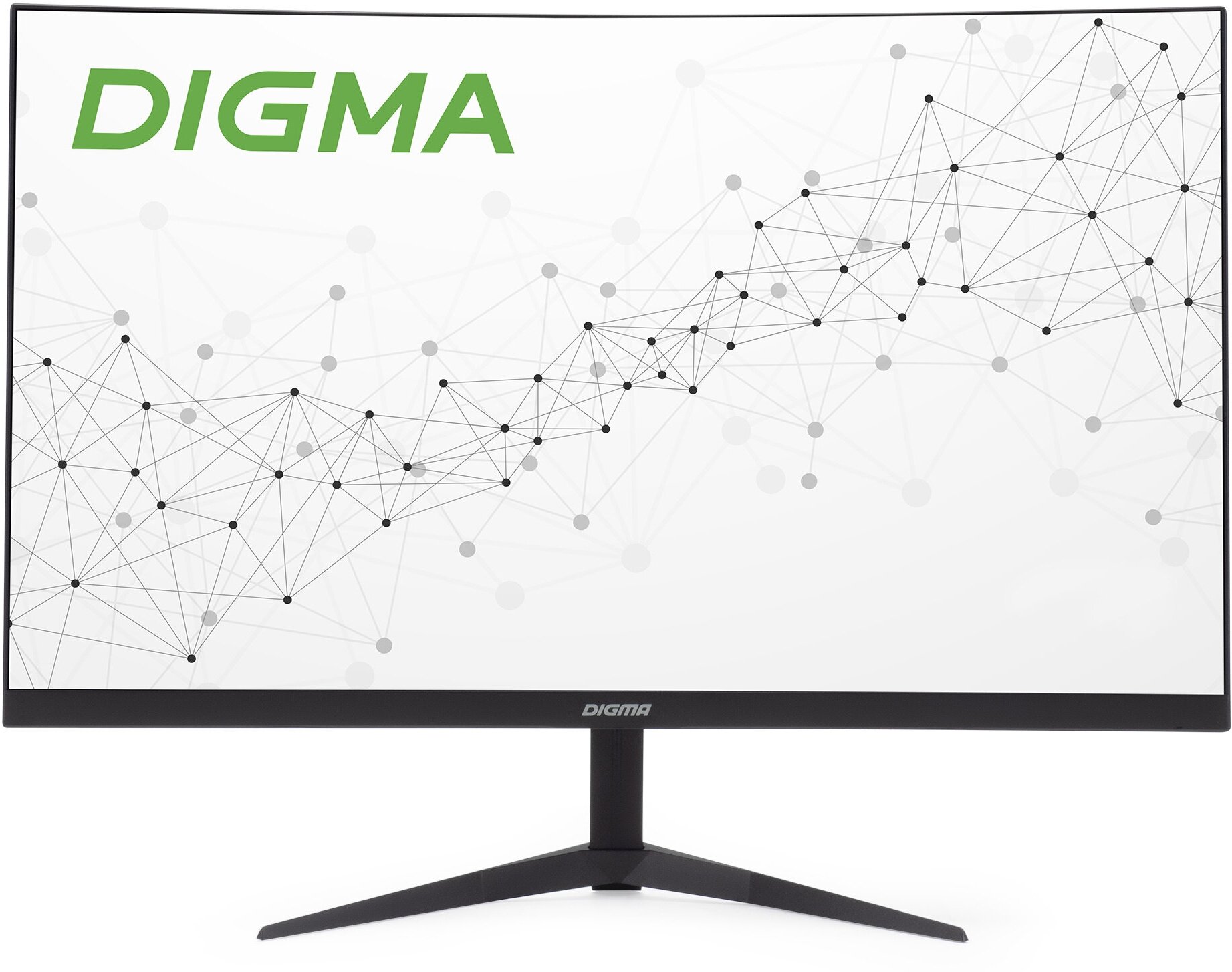 Монитор Digma 23.6" Gaming черный VA LED 6ms 16:9 HDMI матовая 250cd 178гр/178гр 1920x1080 DisplayPort FHD 2.7кг