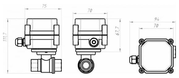 Комплект Gidrоlock Standard G-Lock Radio 3/4 - фотография № 19