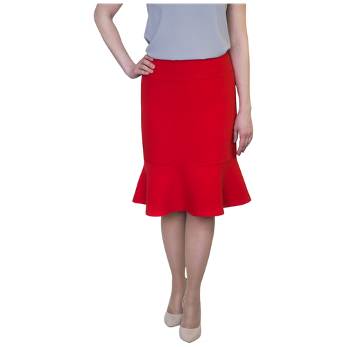 Юбка Galar, размер 42, красный юбка galar размер 42 бежевый