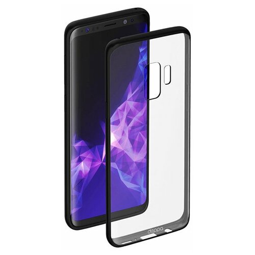 фото Чехол deppa gel plus case матовый для samsung galaxy s9, черный