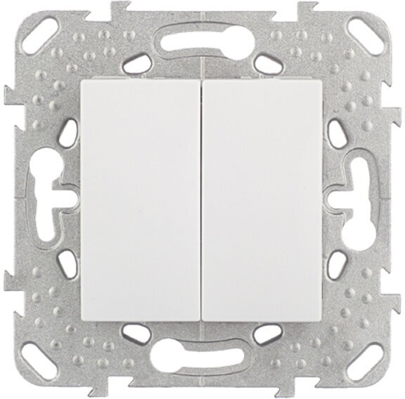 Unica MGU2.010.18 Рамка 5-постовая с декоративным элементом (белая) Schneider Electric - фото №13