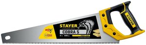 STAYER Cobra 5, 400 мм, ножовка по дереву, Professional (1506-40)