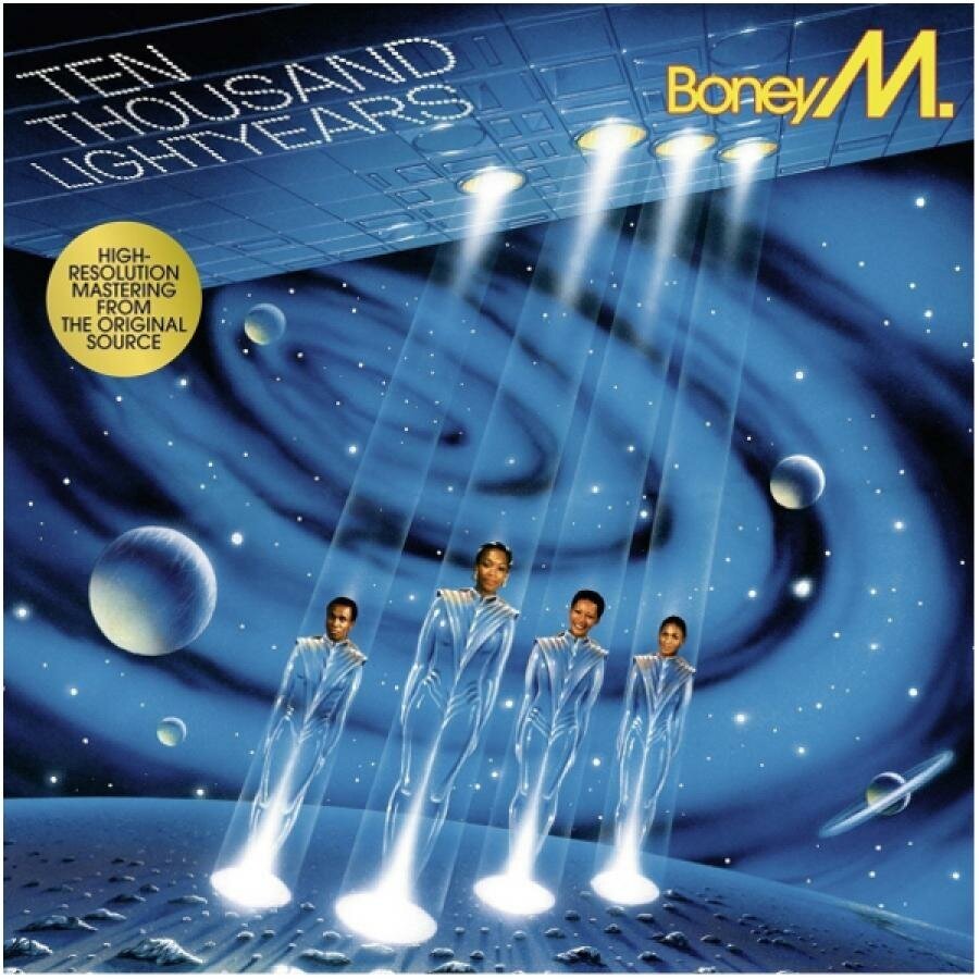 Виниловая пластинка Boney M, 10.000 Lightyears (0889854092115)